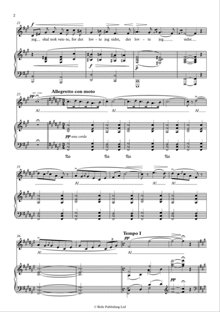 Solveigs Sang, Op. 23 No. 18 (F-sharp minor) Voice Solo scores gallery preview page 2