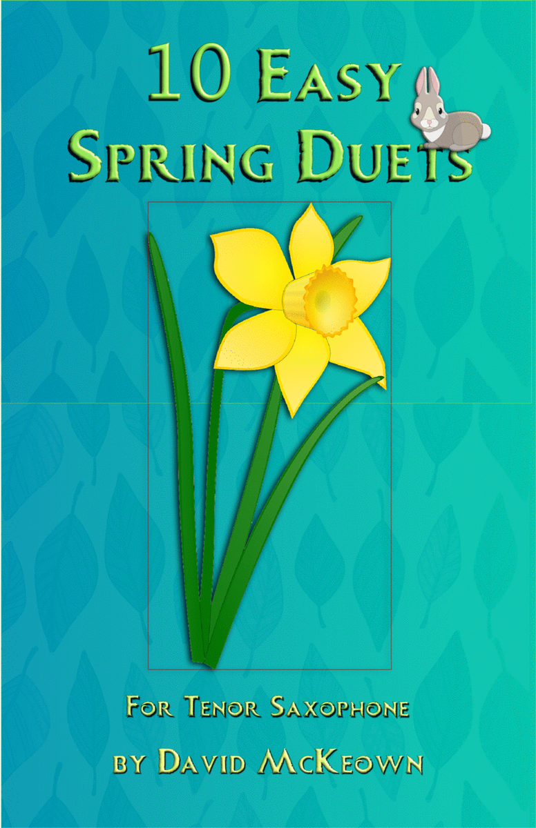 10 Easy Spring Duets for Tenor Saxophone