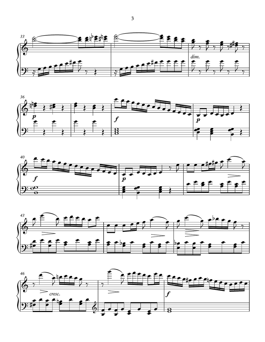 Kuhlau - Sonatina Op. 55 No. 3 Piano Method scores gallery preview page 3