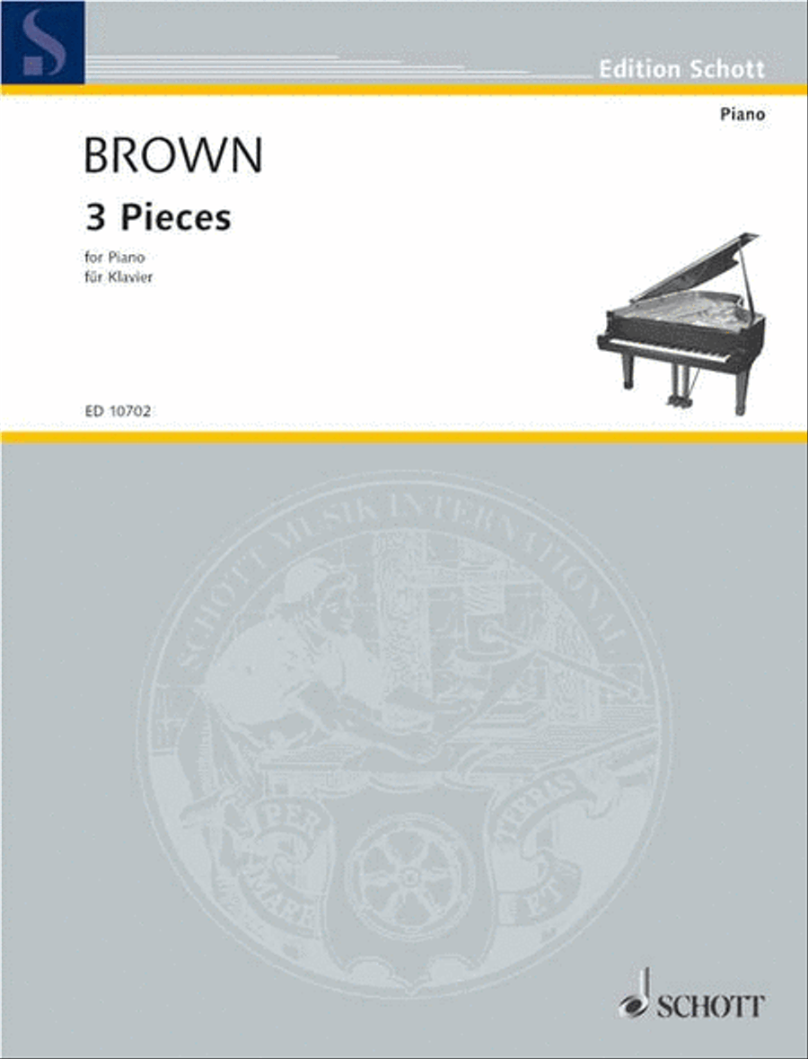 3 Pieces 3 Pieces Piano Solo scores gallery preview page 1