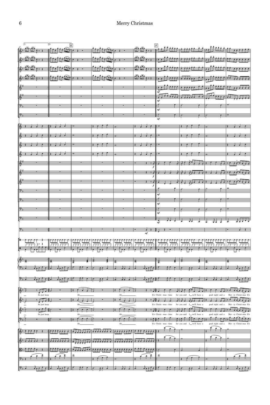 Merry Christmas Full Orchestra scores gallery preview page 6