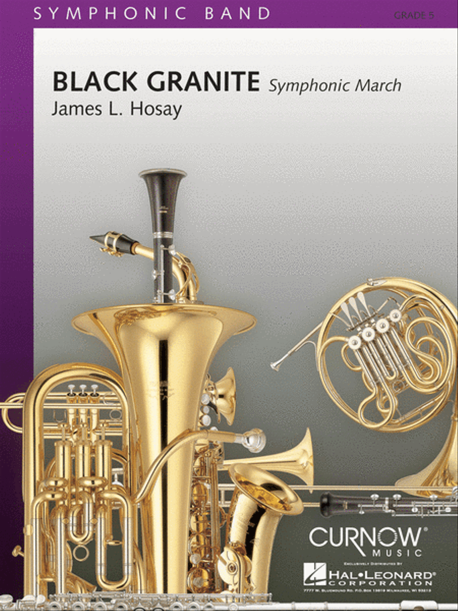 Black Granite Black Granite Concert Band scores gallery preview page 1