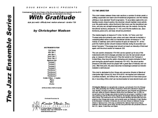 Book cover for With Gratitude
