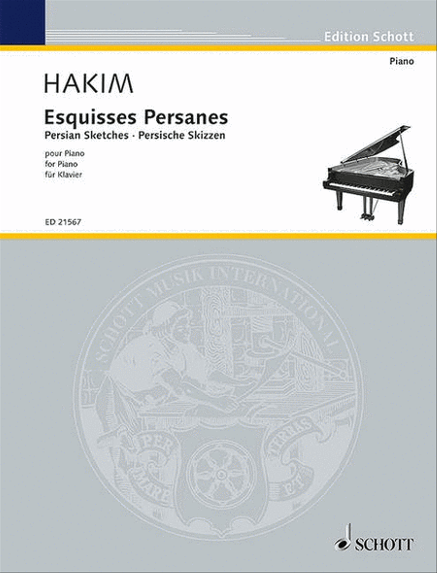 Persian Sketches Piano Solo scores gallery preview page 1
