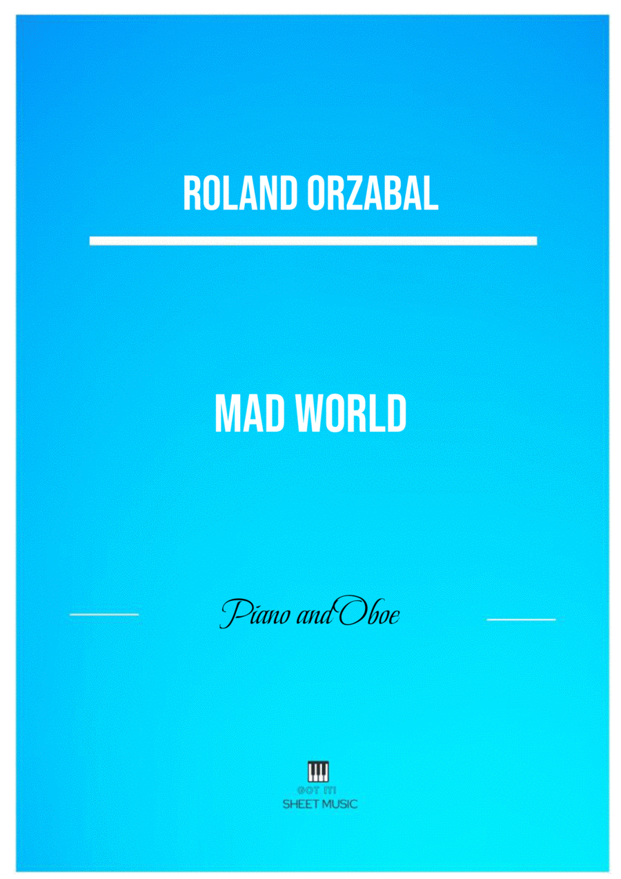 Mad World Woodwind Duet scores gallery preview page 1