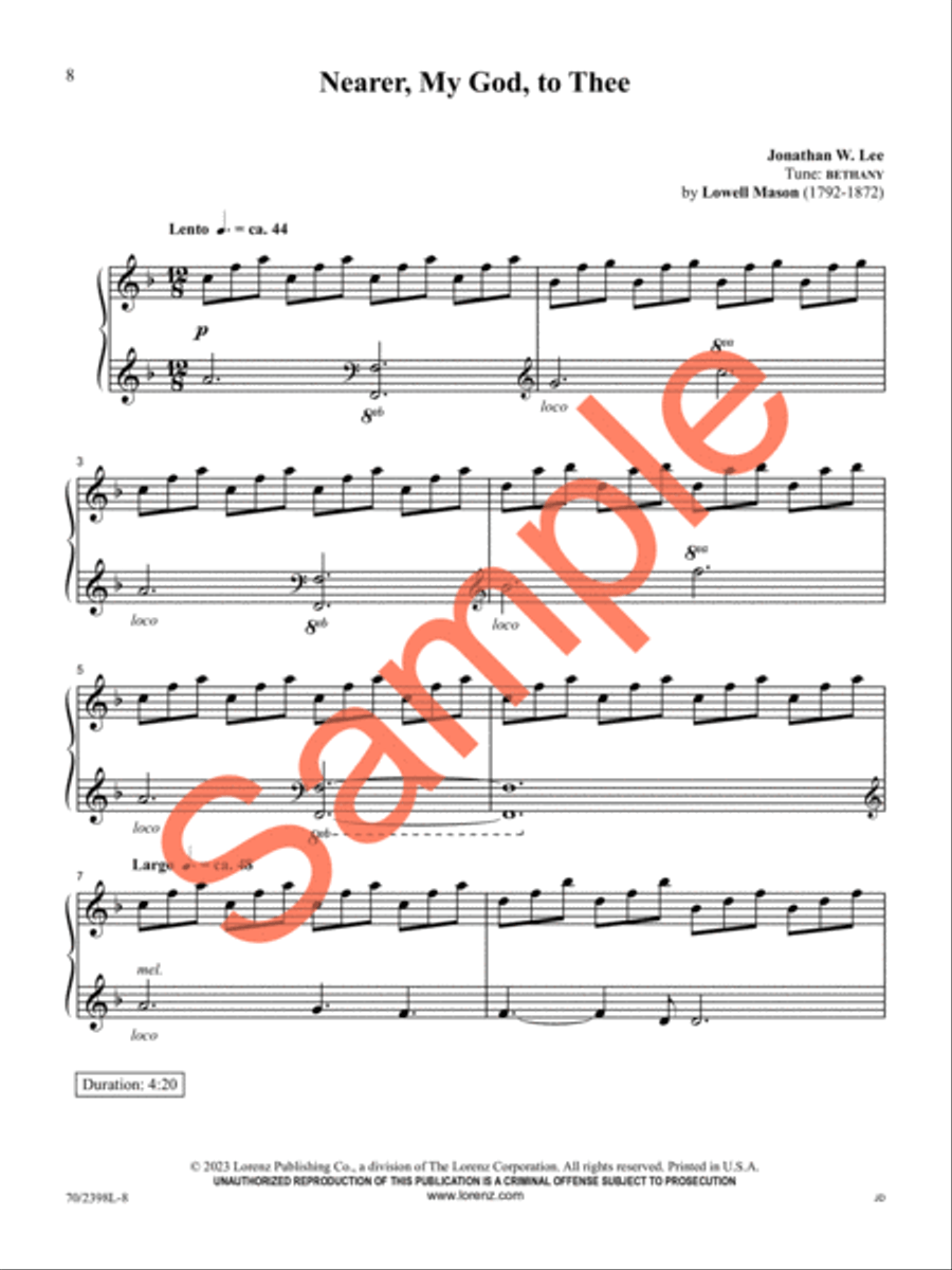 Rest for Your Soul Piano Solo scores gallery preview page 8