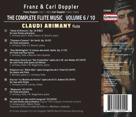 Franz & Carl Doppler: The Complete Flute Music, Vol. 6