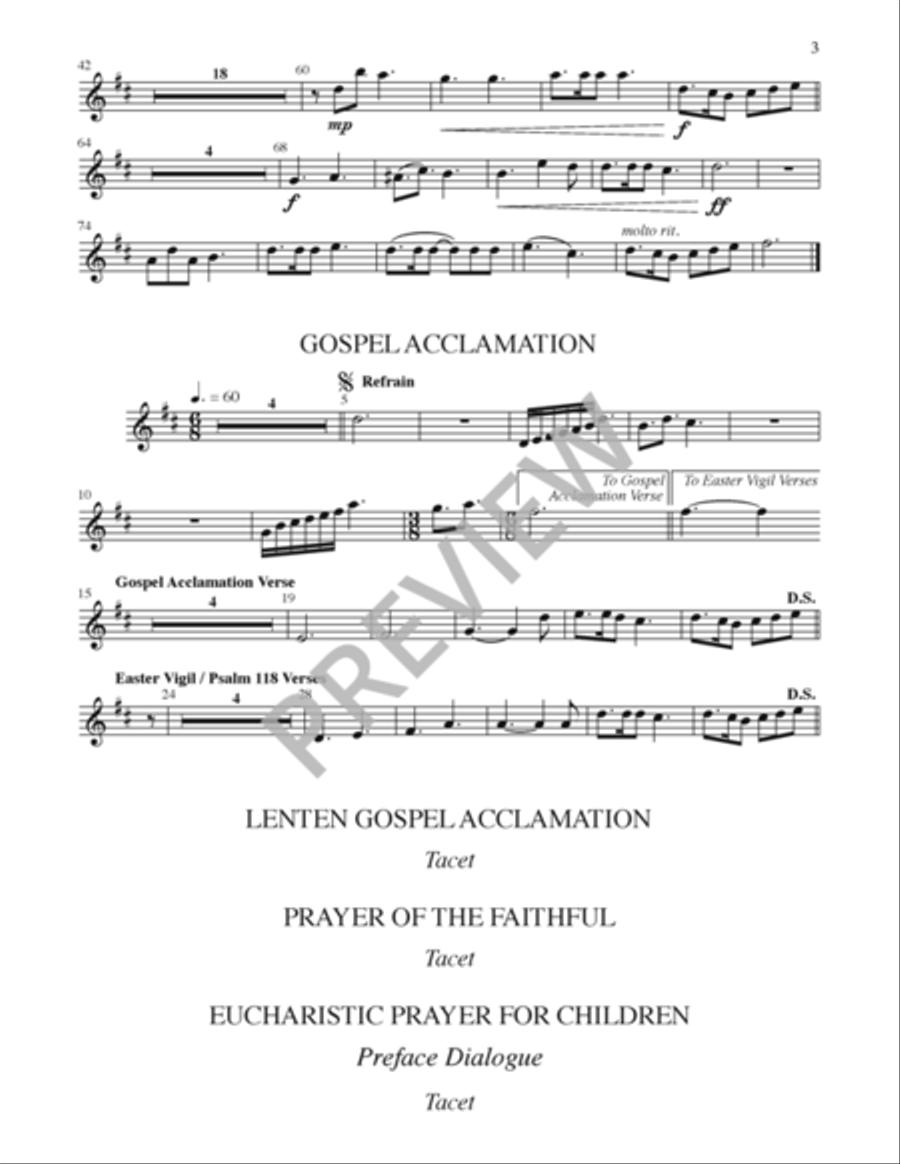 Ruah - Instrument edition Trumpet scores gallery preview page 25