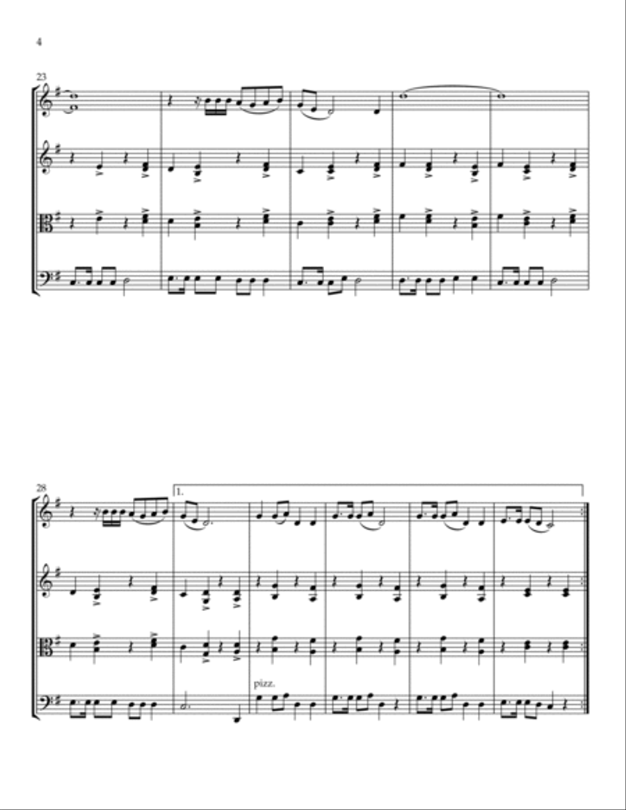 Everywhere Everywhere String Trio scores gallery preview page 5