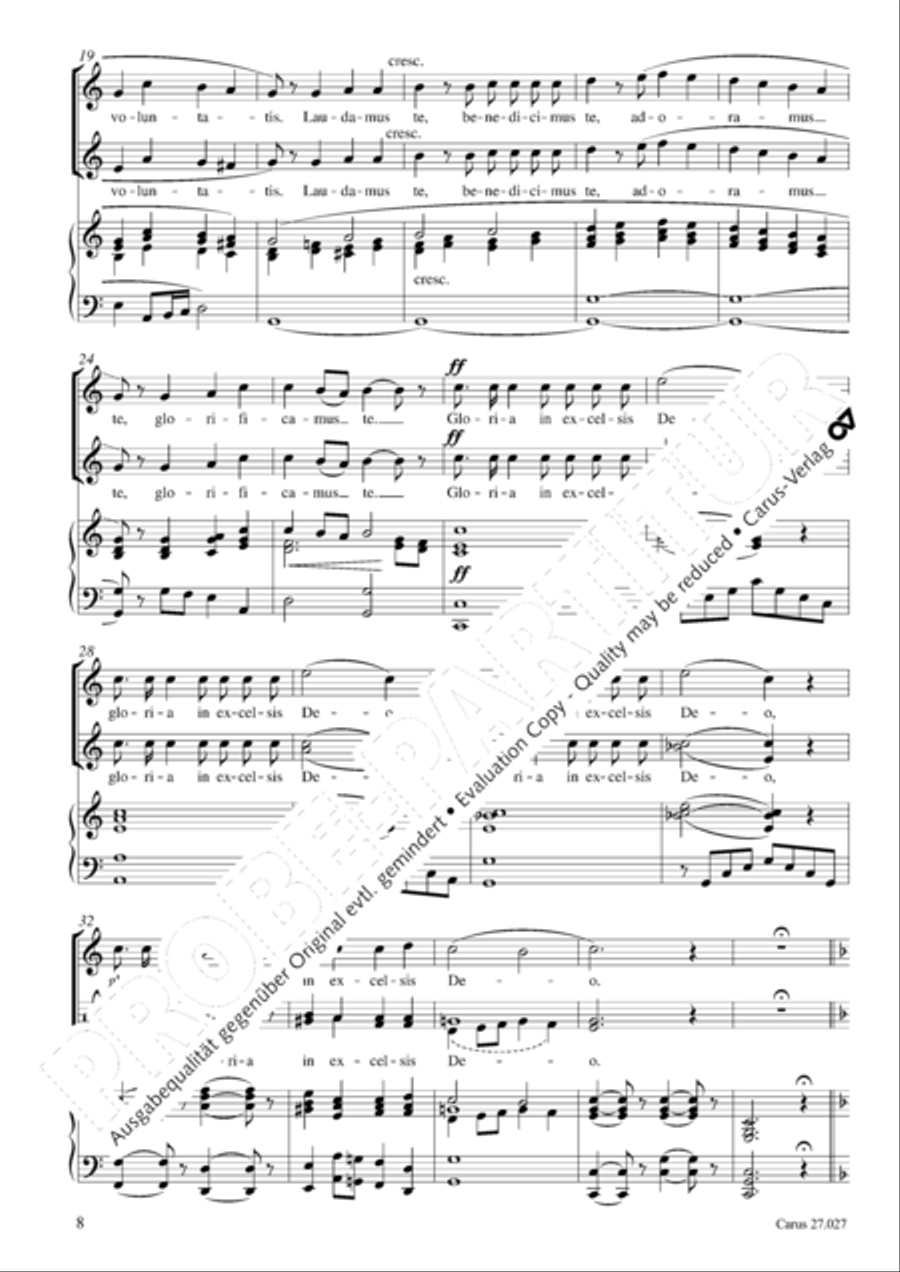 Messe breve Messe breve SA scores gallery preview page 9