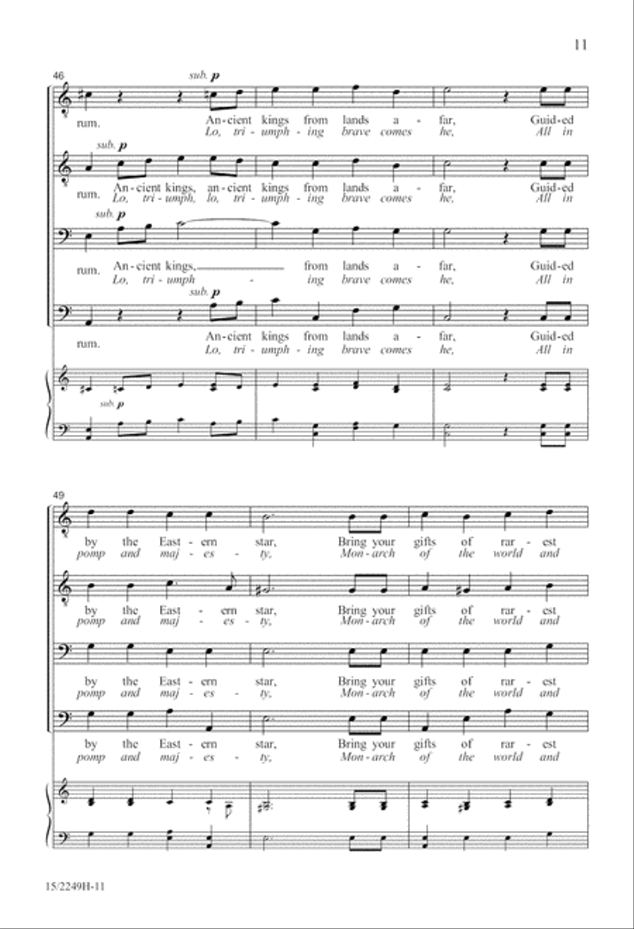 Lirum Lirum TTBB scores gallery preview page 11