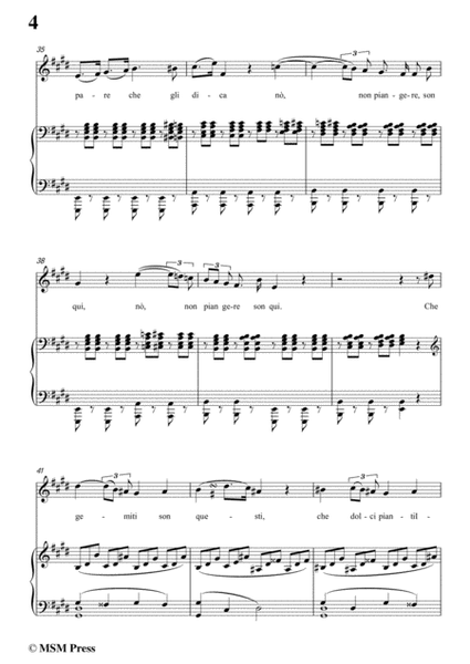 Schubert-Guarda,che bianca luna,in E Major,for Voice&Piano image number null