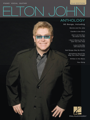 Book cover for Elton John Anthology