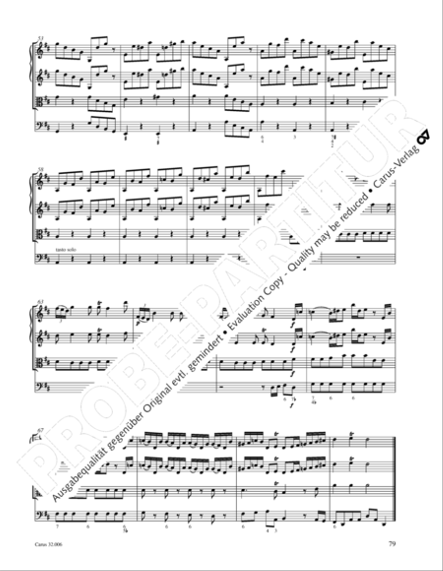 Gesamtausgabe Band 6 (Orchestermusik III: Sinfonien) Orchestra scores gallery preview page 96