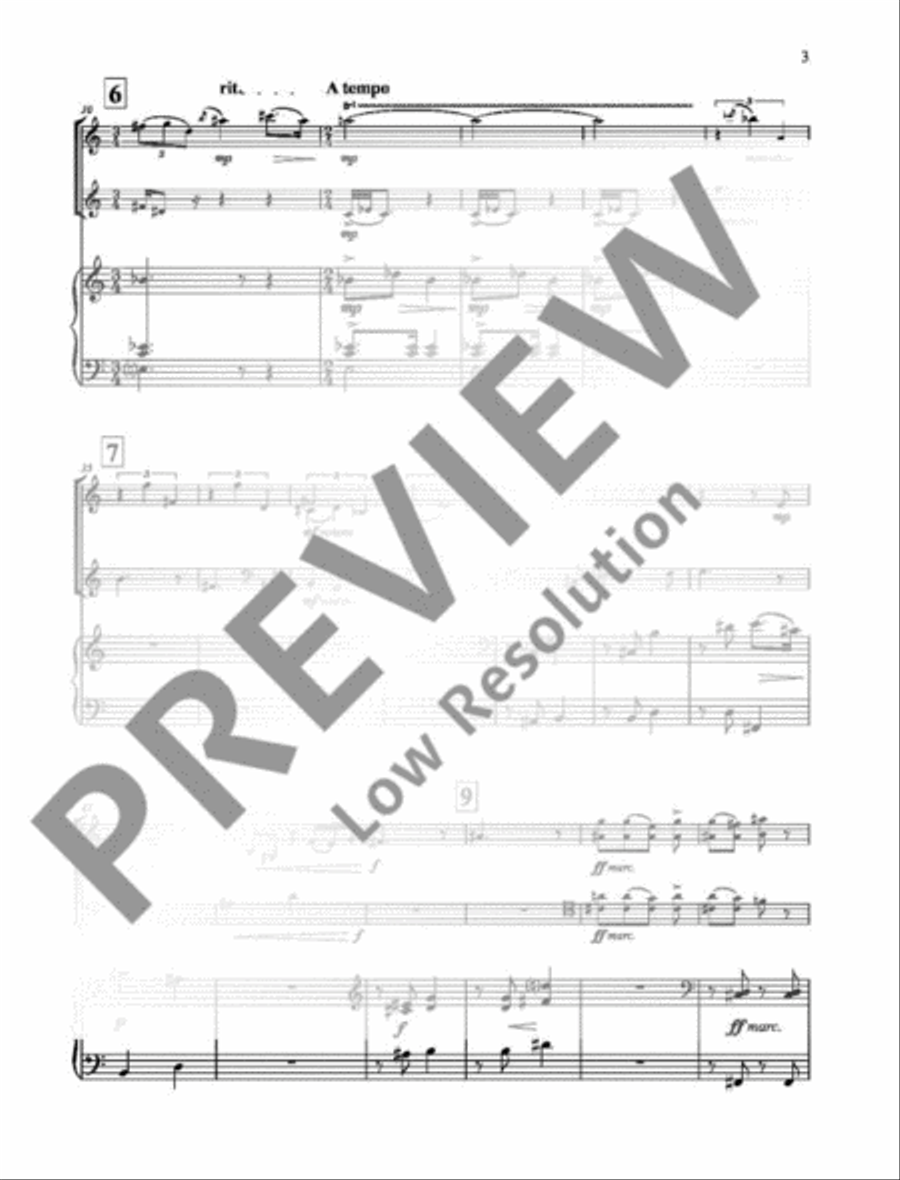 Piano Trio No. 2 Piano Trio scores gallery preview page 6