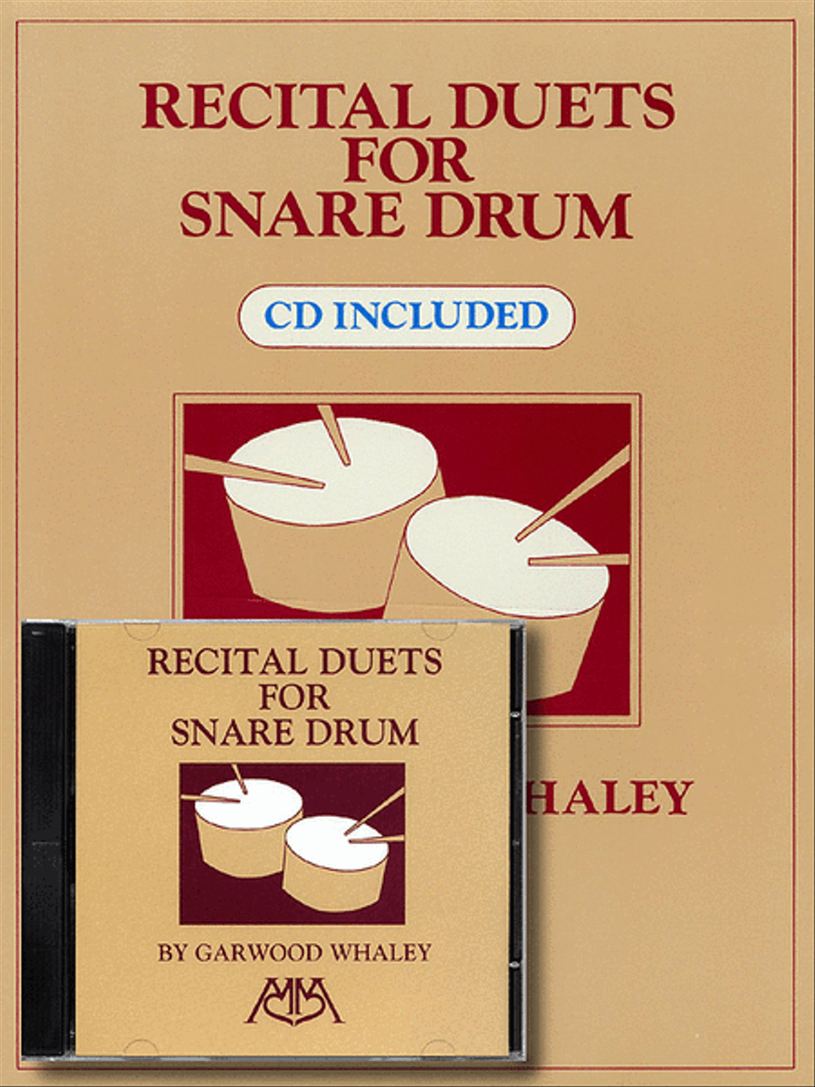 Recital Duets for Snare Drum (CD Included)