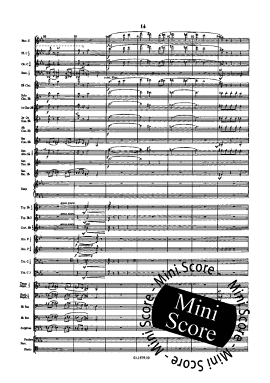 Ricercare Concert Band scores gallery preview page 20