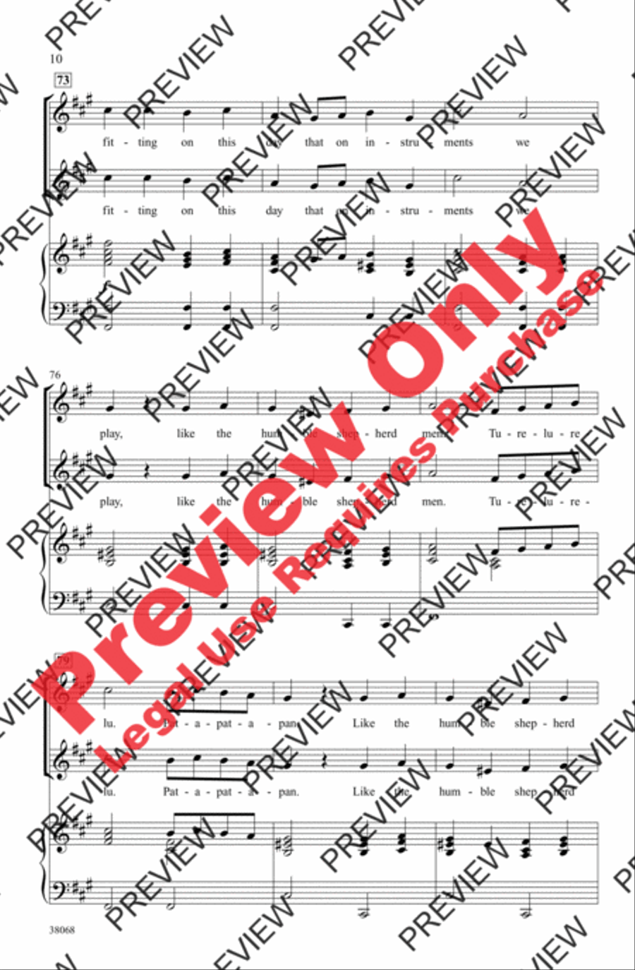 Two French Noels 2-Part scores gallery preview page 10