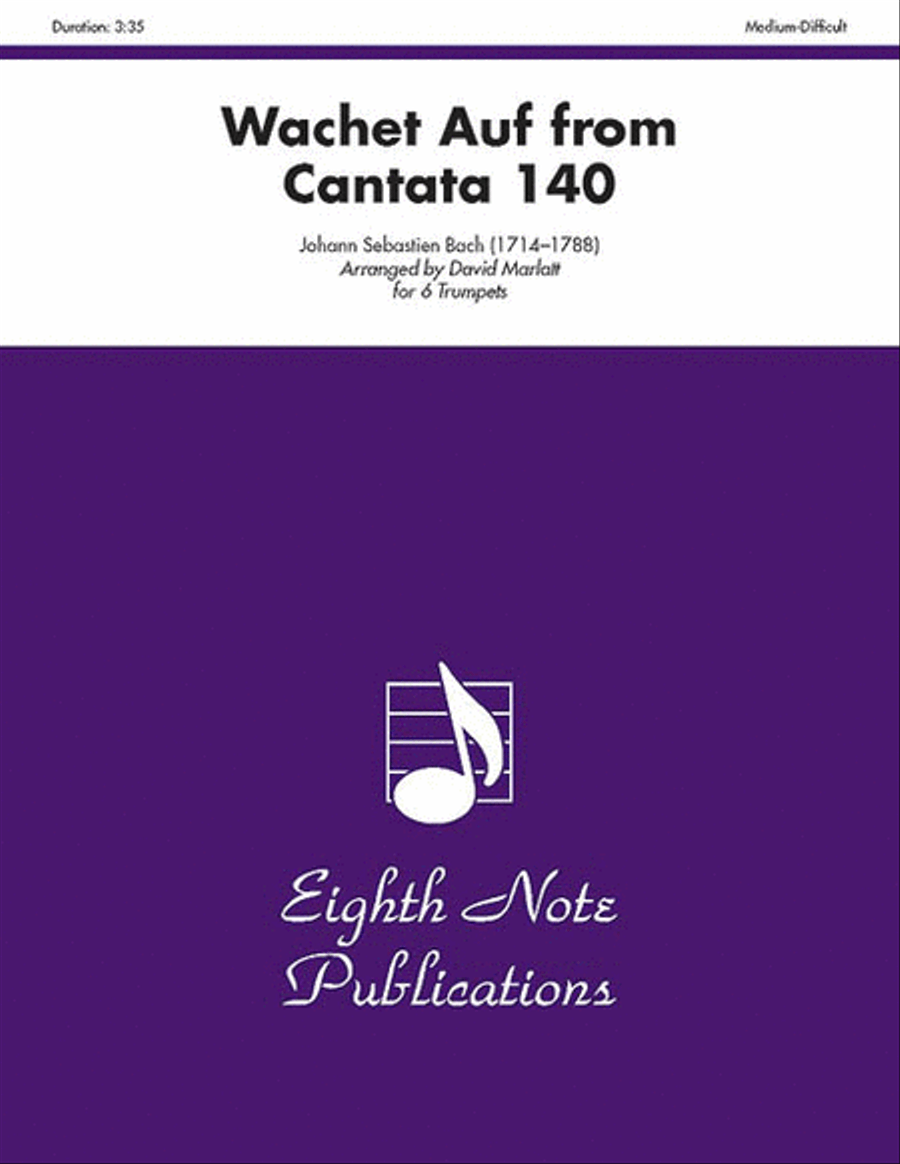 Wachet Auf (from Cantata 140) Small Ensemble scores gallery preview page 1
