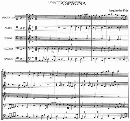 La Spagna - Score and parts
