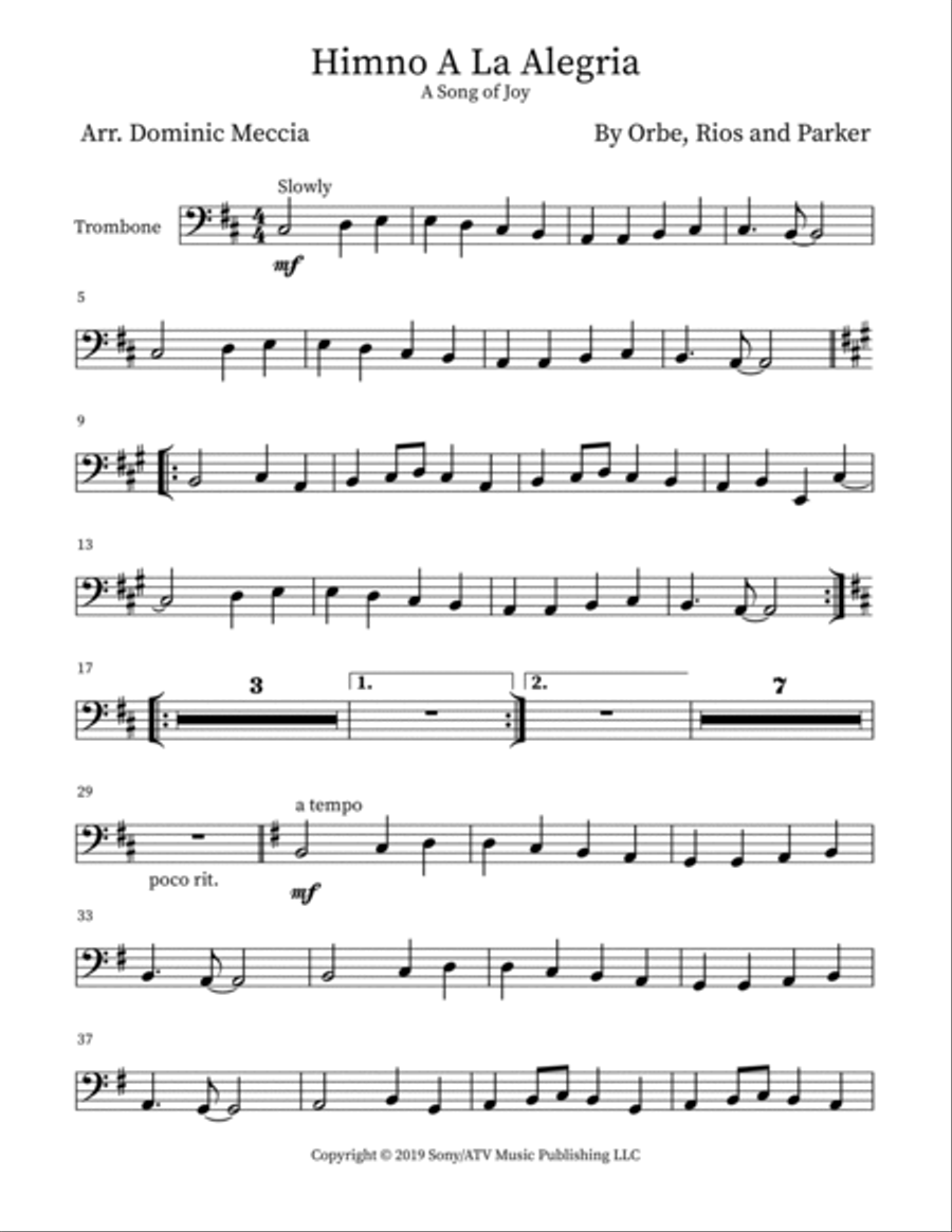 A Song Of Joy Piano scores gallery preview page 4