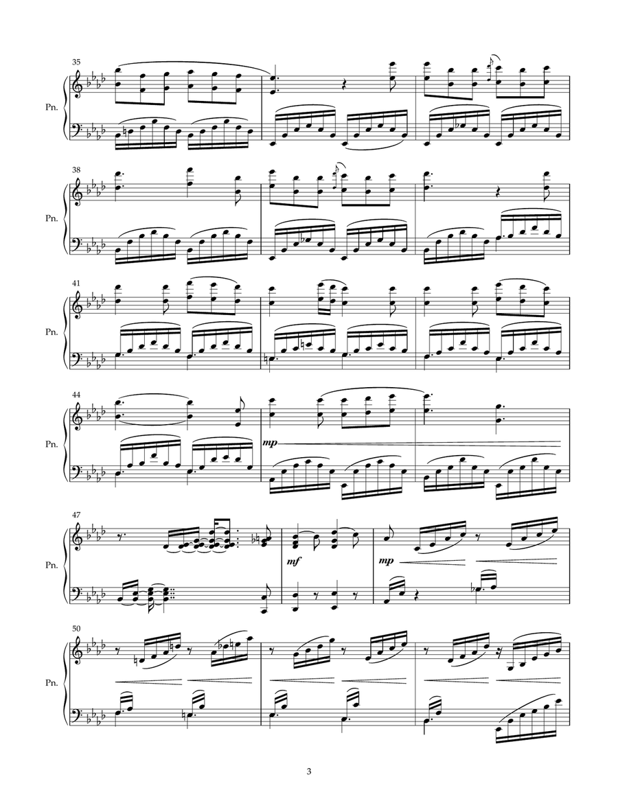On Wings of Song Piano, Vocal scores gallery preview page 3