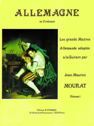 Book cover for Les grands maitres: Allemagne - Volume 1