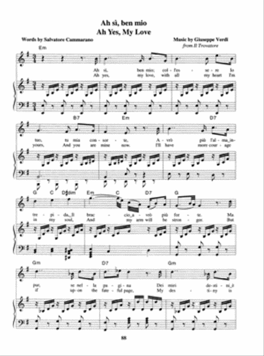 Italian Songs & Arias Piano, Vocal scores gallery preview page 4