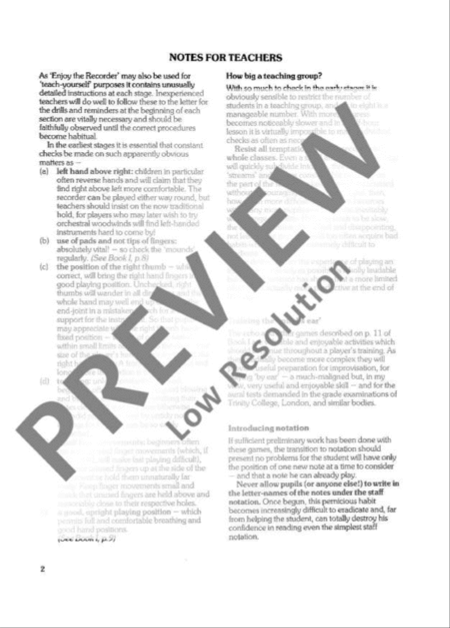 Enjoy the Recorder Alto Recorder scores gallery preview page 3