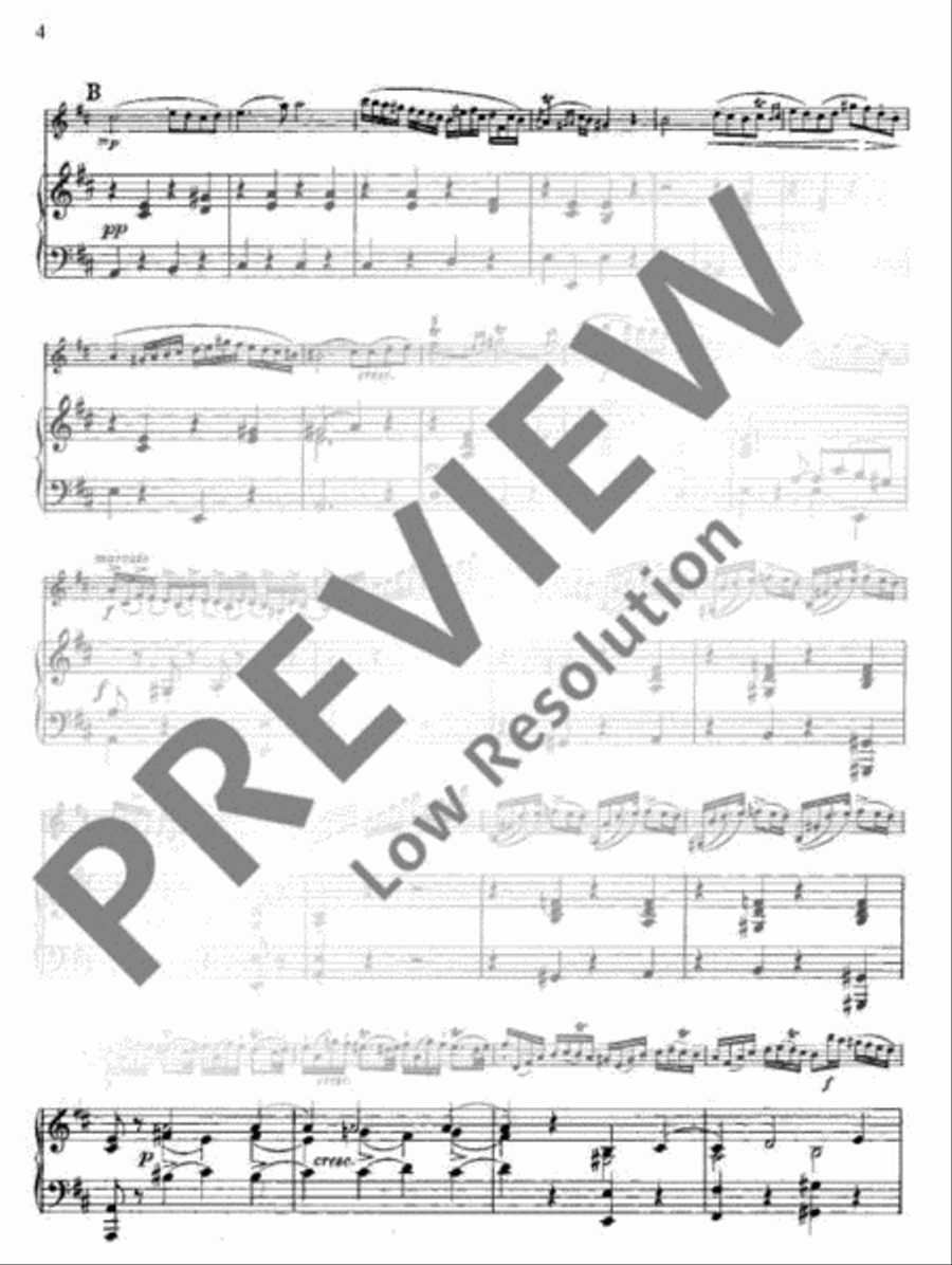 Concerto No. 13 D major Piano scores gallery preview page 5
