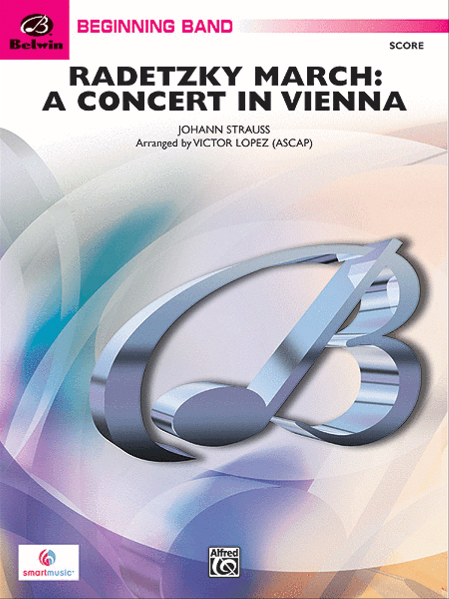 Radetzky March: A Concert in Vienna Concert Band scores gallery preview page 1