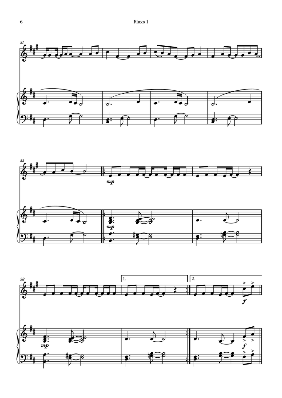 Dance The Night Chamber Music scores gallery preview page 6