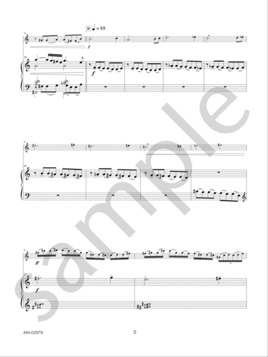 Clarinet Concerto Clarinet Concerto Orchestra scores gallery preview page 7