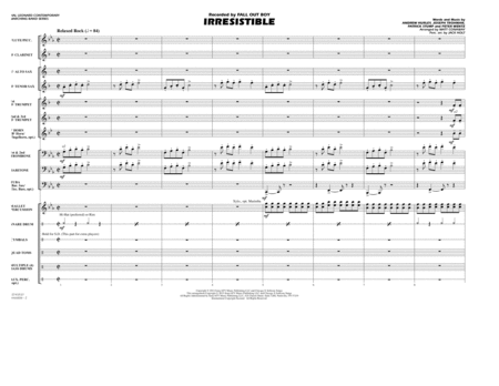 Irresistible - Conductor Score (Full Score)