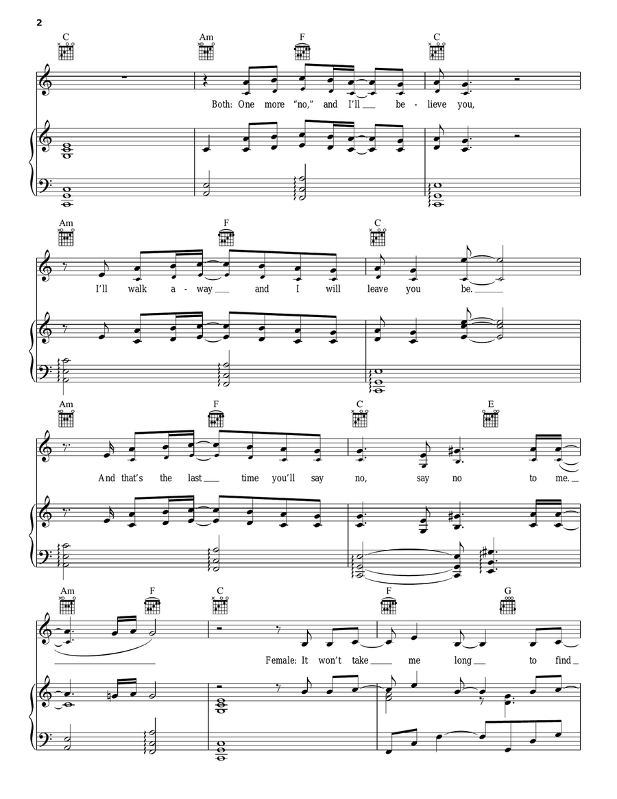 My Heart Is Open Acoustic Guitar scores gallery preview page 2