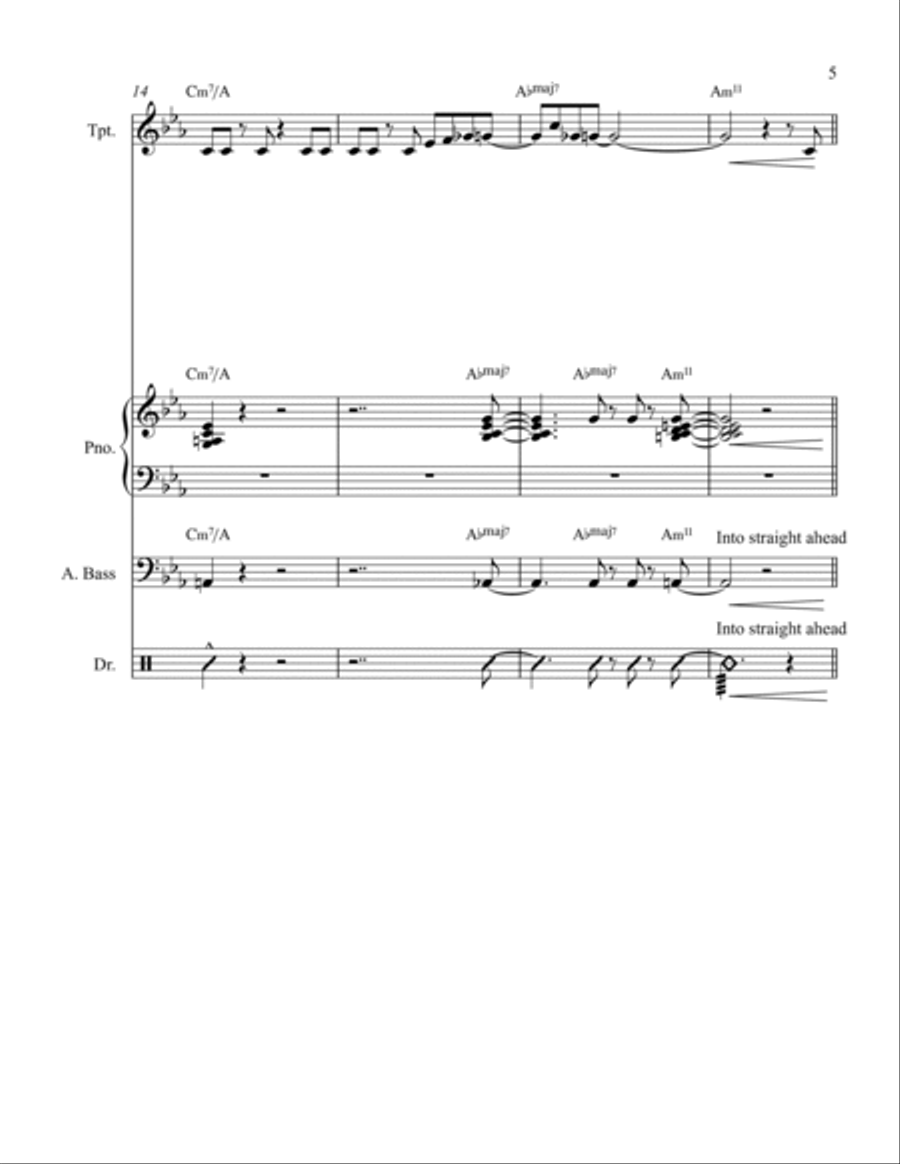 By Any Means Necessary By Any Means Necessary Jazz Ensemble scores gallery preview page 5