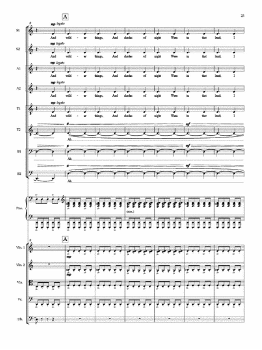 Dreamweaver - Full Score & Instrumental Parts Divisi scores gallery preview page 5