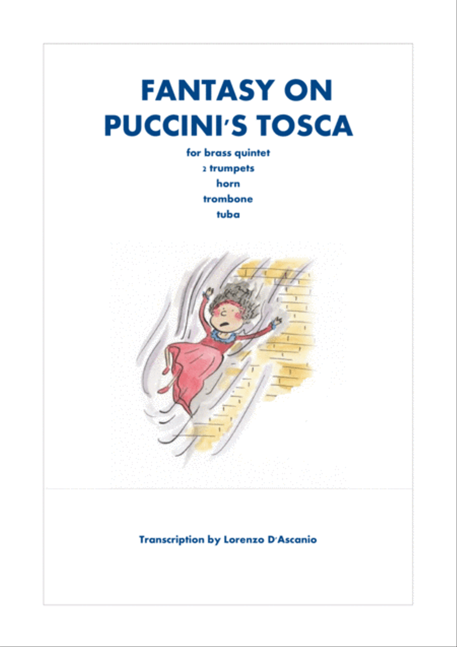 Fantasy on Puccini's Tosca - Brass Quintet Brass Quintet scores gallery preview page 1