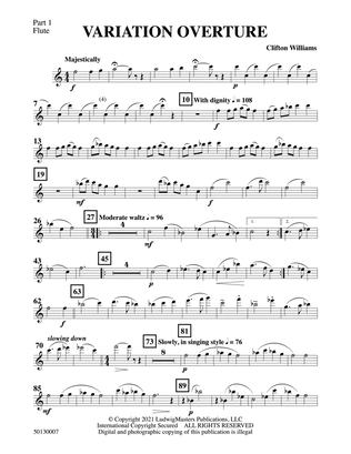 Variation Overture: Part 1 - Flute