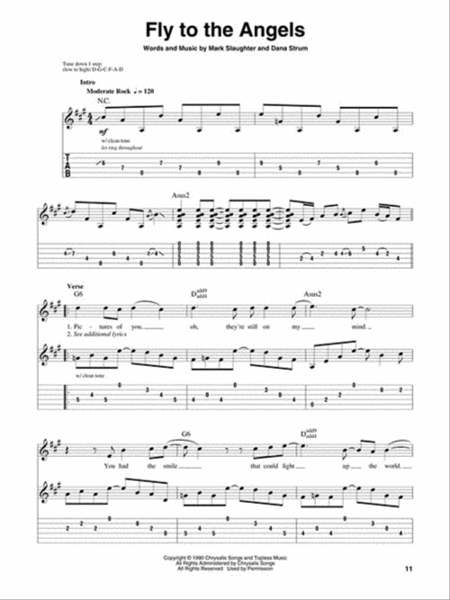 Acoustic Unplugged Acoustic Guitar scores gallery preview page 4