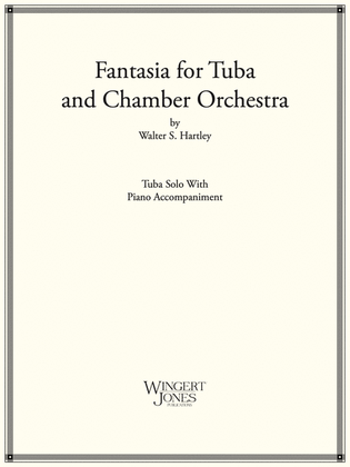 Book cover for Fantasia For Tuba and Chamber Orchestra