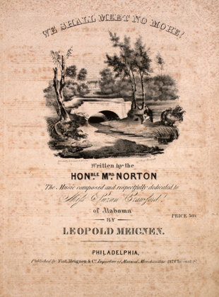 Book cover for We Shall Meet No More