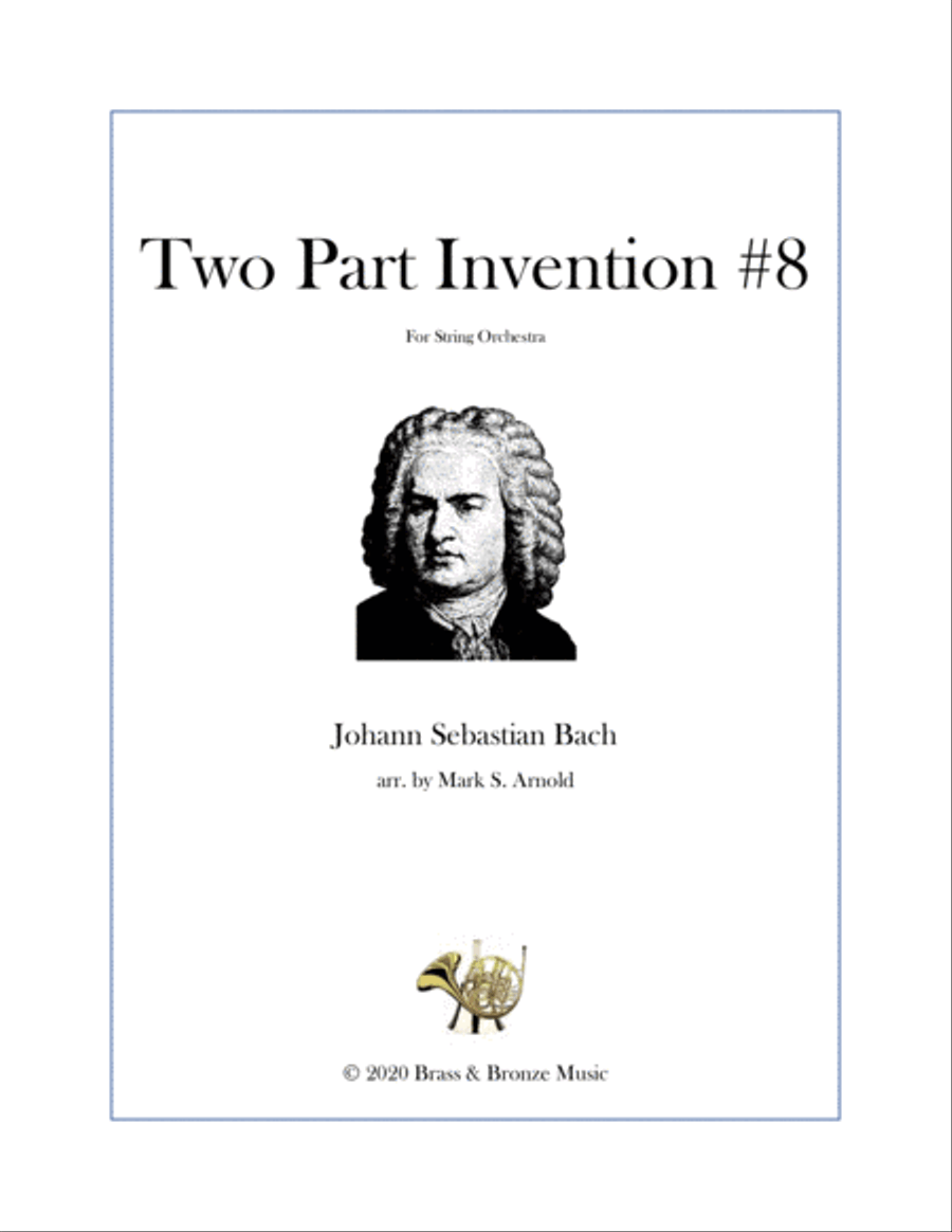 Two Part Invention #8 Set of Parts scores gallery preview page 1