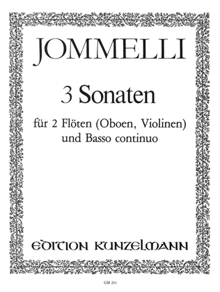 Book cover for 3 Sonatas