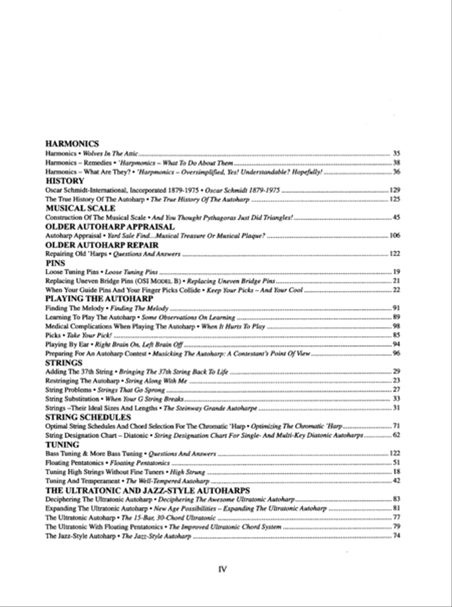 Autoharp Owner's Manual Autoharp scores gallery preview page 6