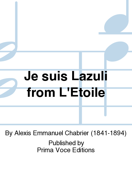 Je suis Lazuli from L'Etoile