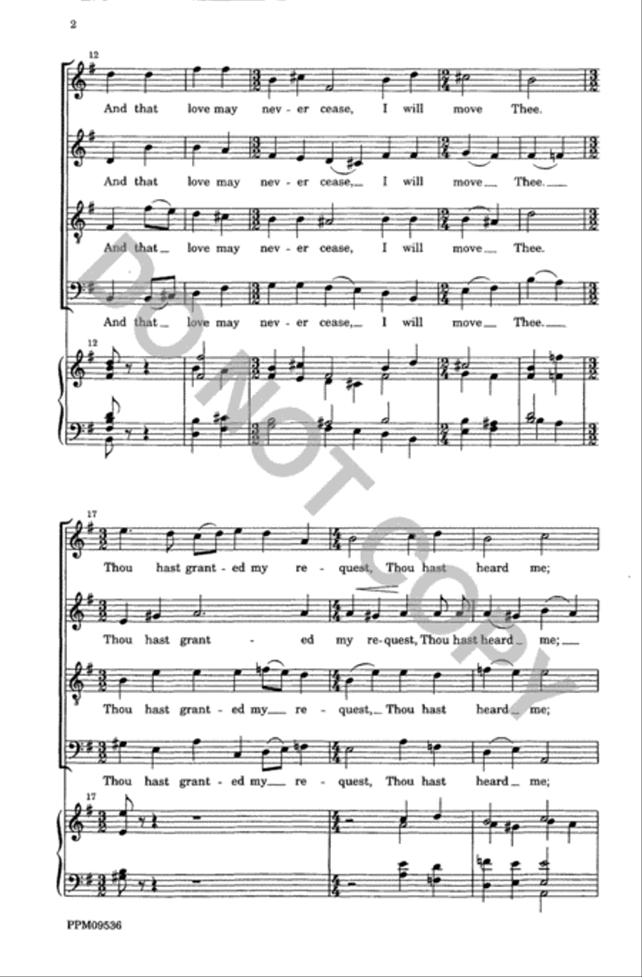 King of Glory King of Glory 4-Part scores gallery preview page 3
