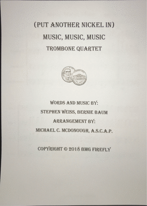 Book cover for Music, Music, Music