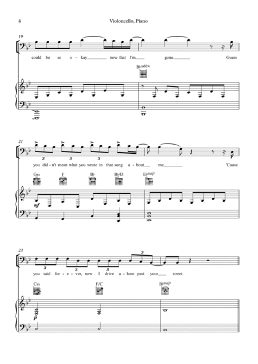 Drivers License Drivers License Small Ensemble scores gallery preview page 4