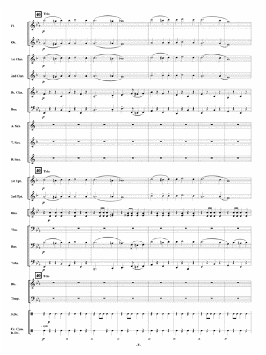 Fidelity Fidelity Concert Band scores gallery preview page 7